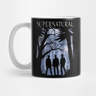 Supernatural Silhouettes Logo Mug